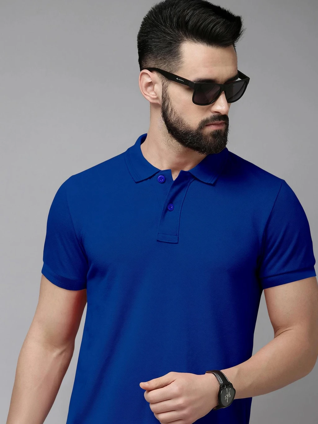 Solid Polo T-Shirt